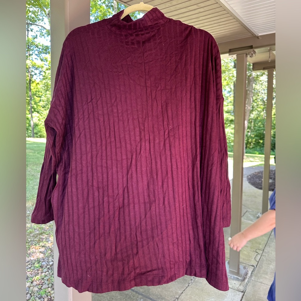 LOFT Purple Light Sweater